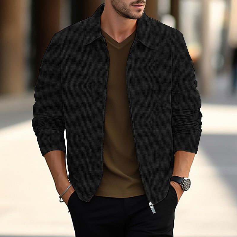 Blake | Lekka teksturowana koszula overshirt