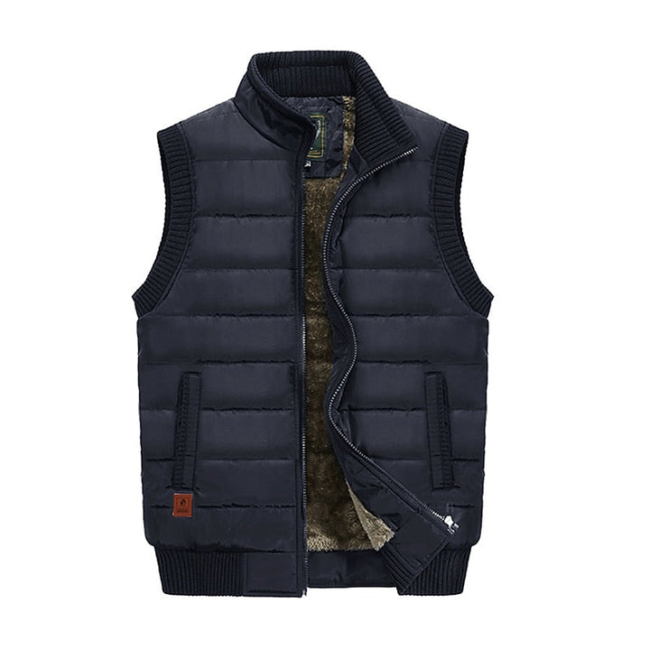 Baxter | Pikowany Gilet z Stojącym Kołnierzem