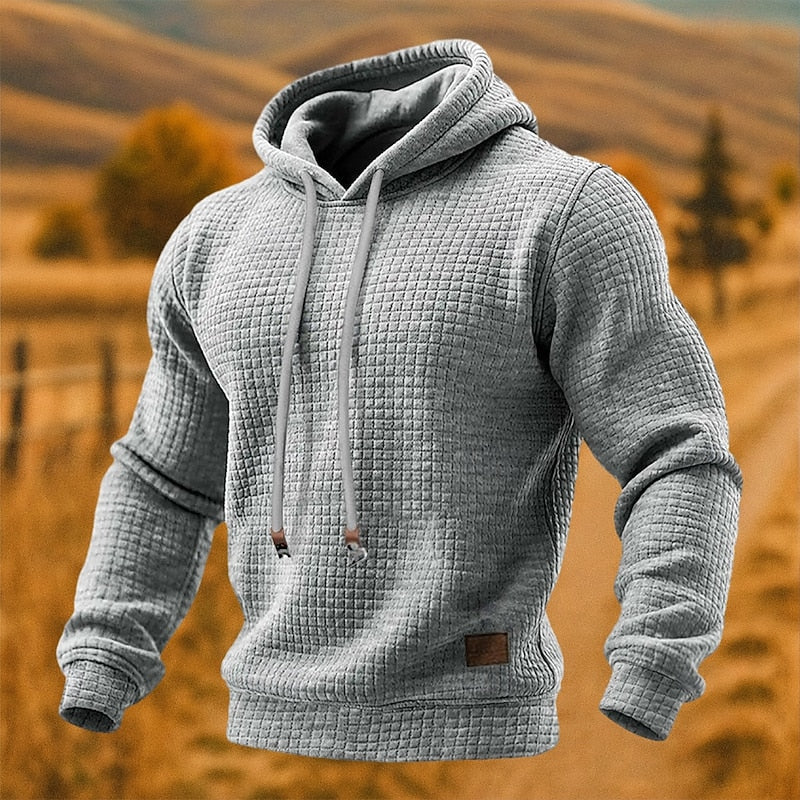 Beckett | Teksturowany Hoodie
