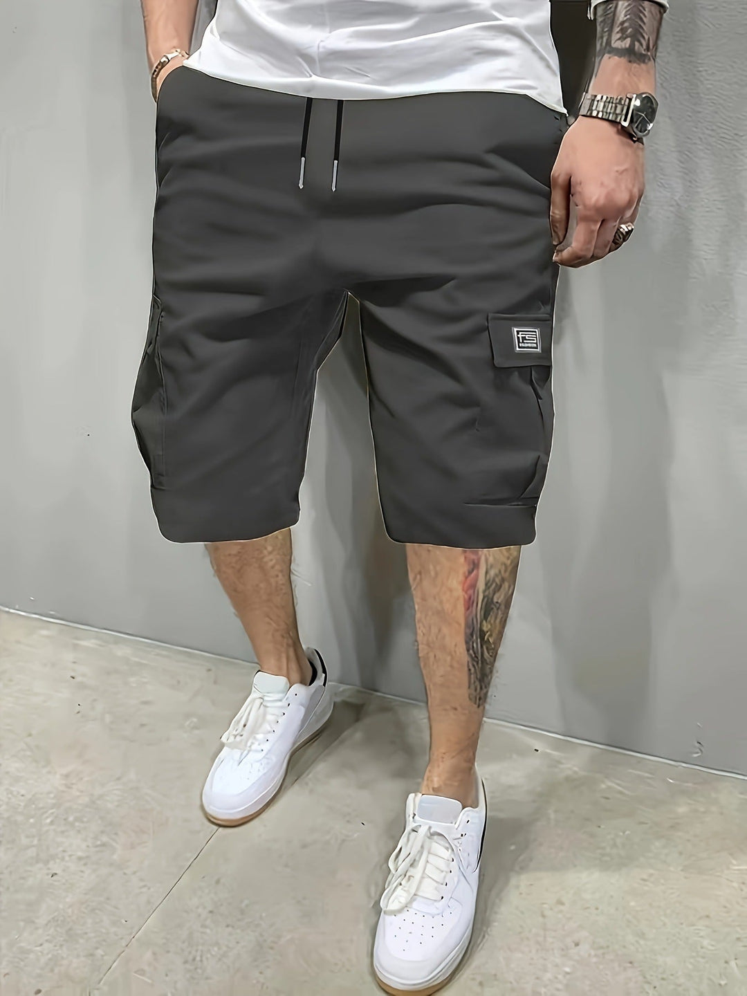 Marcus | Luźne codzienne szorty cargo