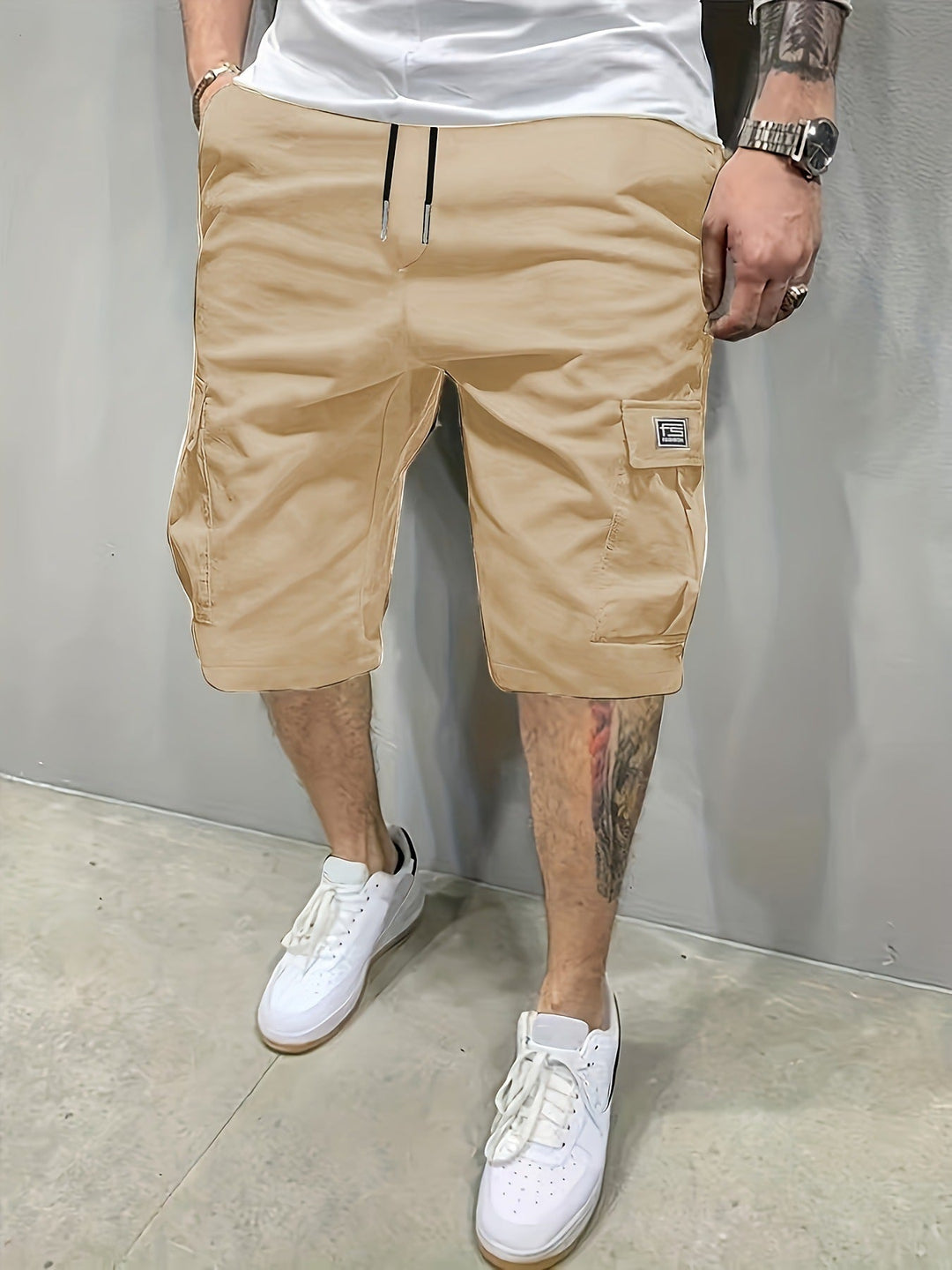 Marcus | Luźne codzienne szorty cargo