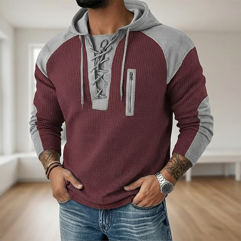 Wesley | Bluza z kapturem z sznurkiem