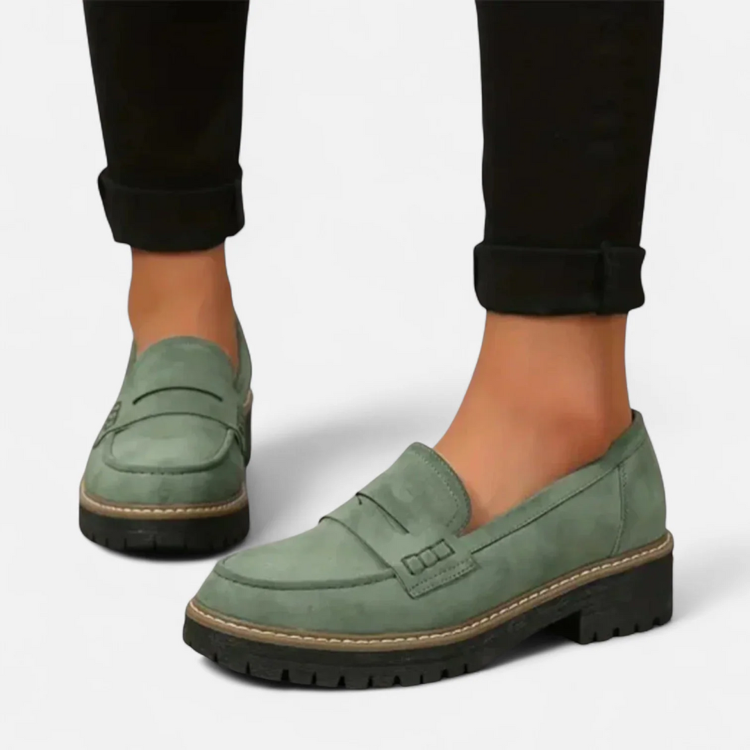 Skylar | Premium Ortopedyczne Loafersy na Obcasie
