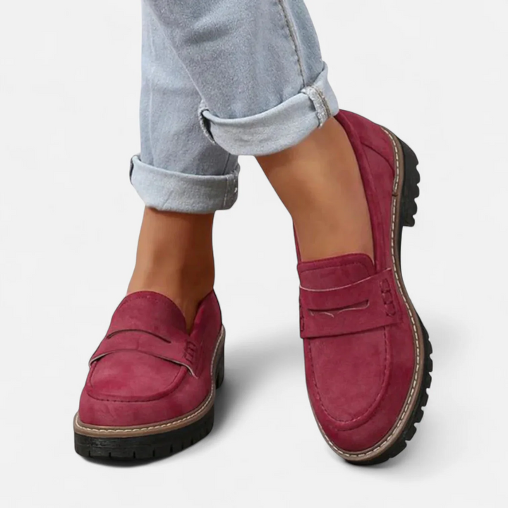 Skylar | Premium Ortopedyczne Loafersy na Obcasie