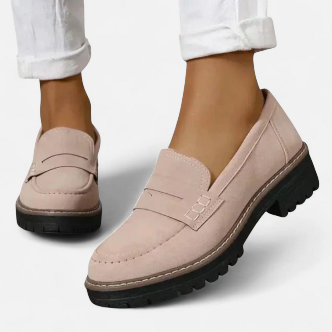 Skylar | Premium Ortopedyczne Loafersy na Obcasie