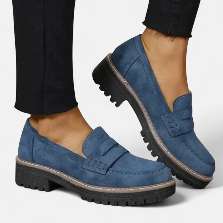 Skylar | Premium Ortopedyczne Loafersy na Obcasie