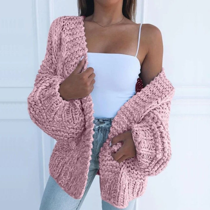 Cecily | Gruby Sweter Kardigan