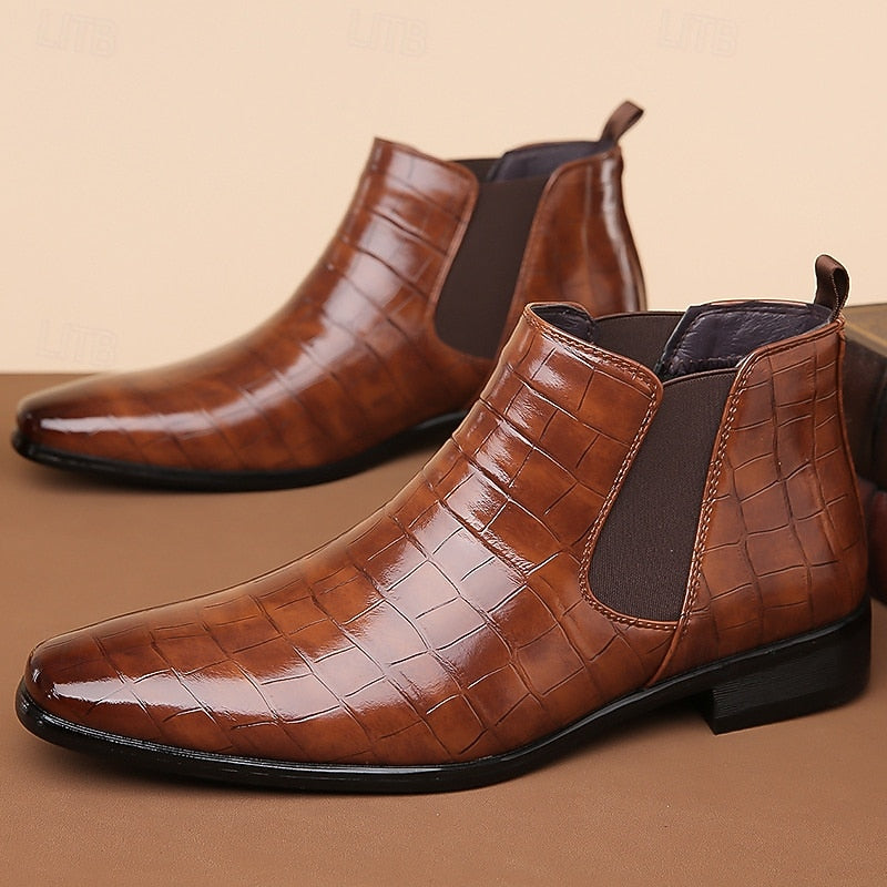 Leland | Eleganckie Botki Chelsea