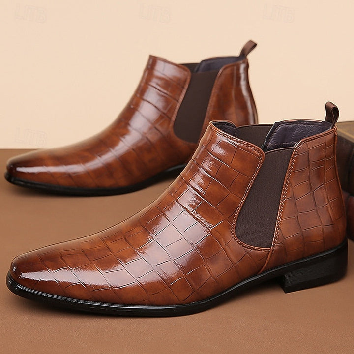 Leland | Eleganckie Botki Chelsea