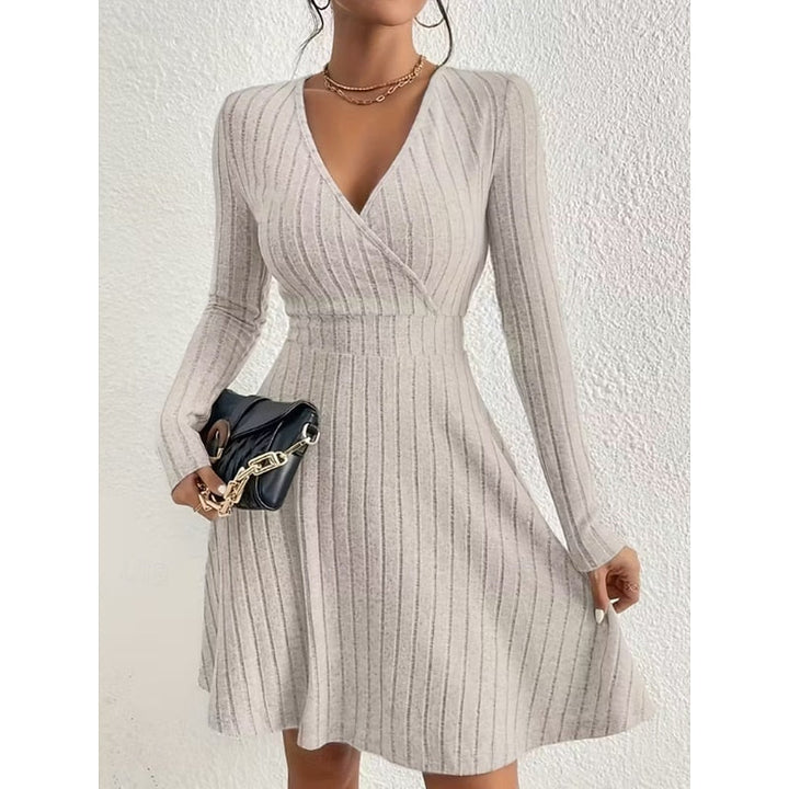Yvonne | Sukienka A-Line z Dekoltem Wrap