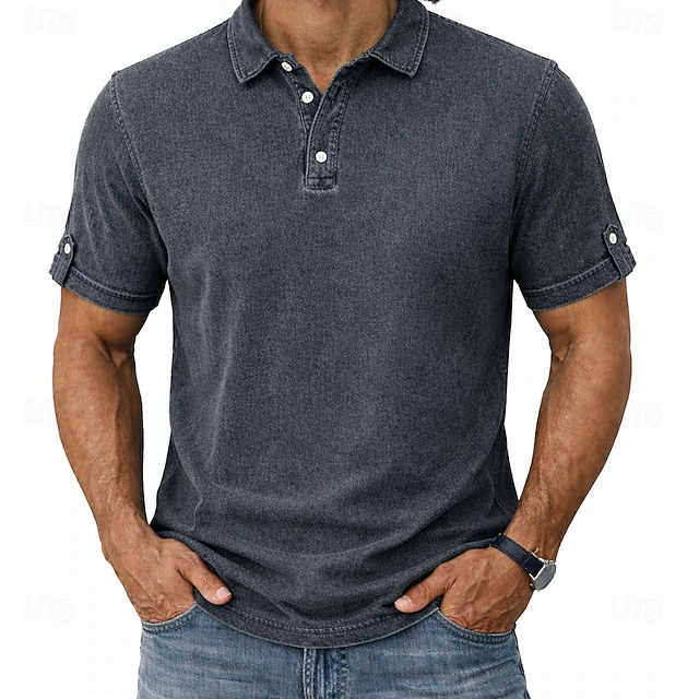 Dominic | Koszulka Polo w Stylu Vintage