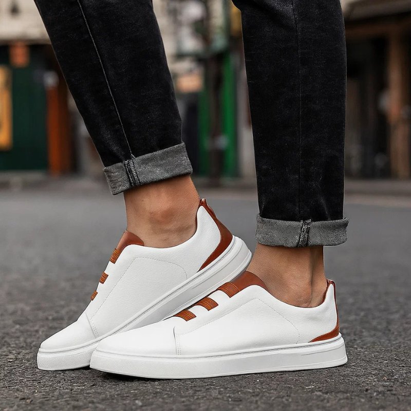 Teodor | Łatwe Sneakersy Slip-On