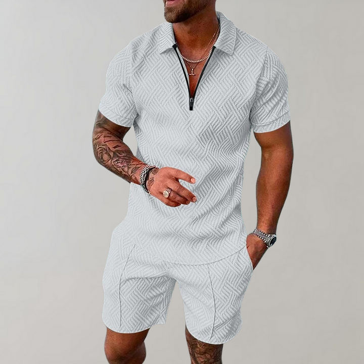 Dylan | Stylowy zestaw polo i szortów