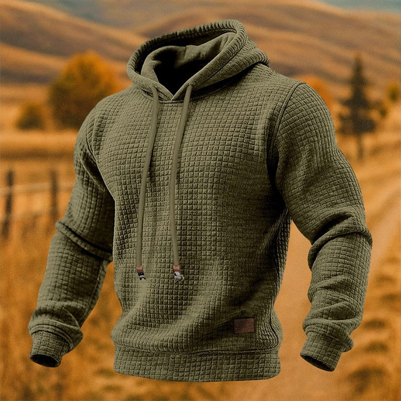 Beckett | Teksturowany Hoodie