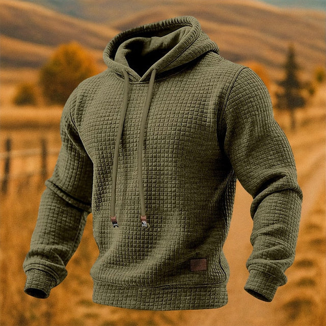 Beckett | Teksturowany Hoodie
