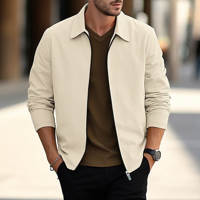 Blake | Lekka teksturowana koszula overshirt