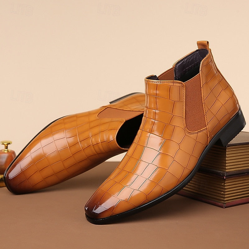 Leland | Eleganckie Botki Chelsea