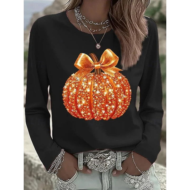 Lillian | Iskrząca Koszulka na Halloween