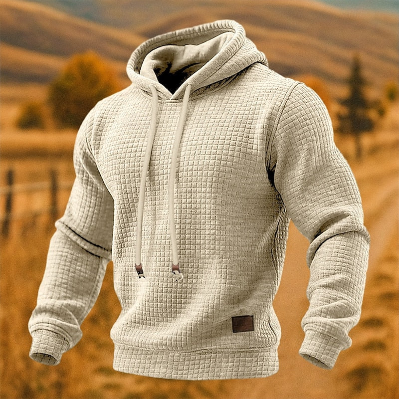 Beckett | Teksturowany Hoodie