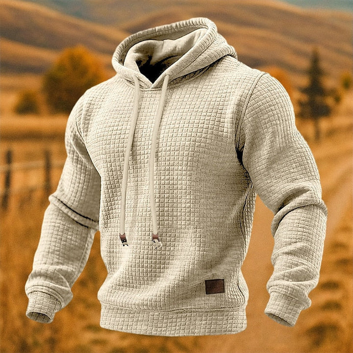 Beckett | Teksturowany Hoodie