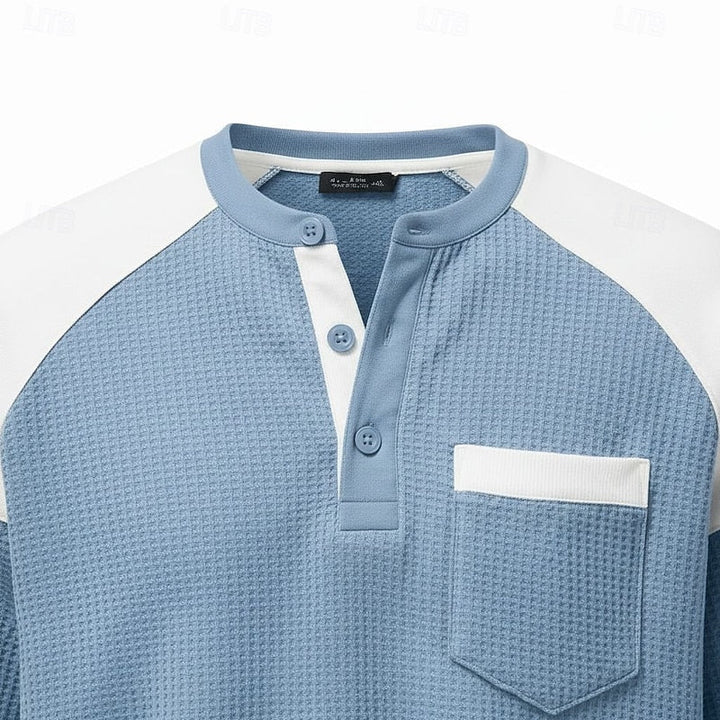 Ellison | Kolorowy Long-Sleeve Henley