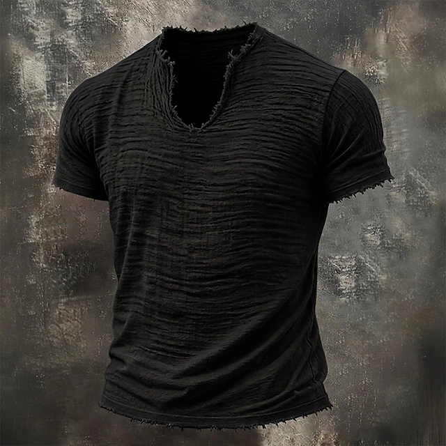 Wyatt | T-shirt z dekoltem w kształcie notcha