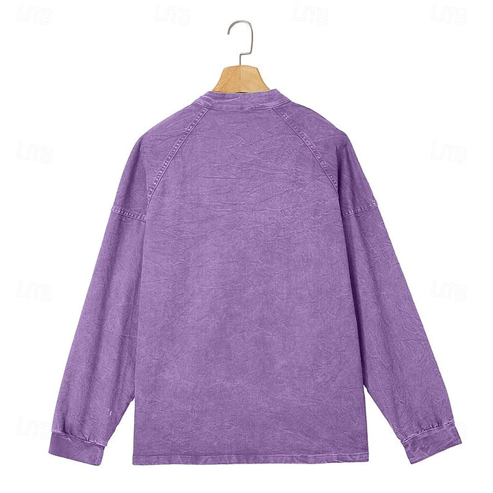 Colby | Koszula Henley w Stylu Vintage