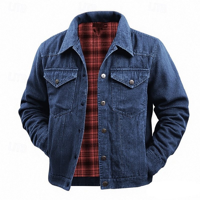 Harrison Ridge | Wytrzymała Kurtka Trucker z Podszewką