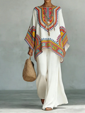 Ramona | Boho Print Zestaw Dwuczęściowy