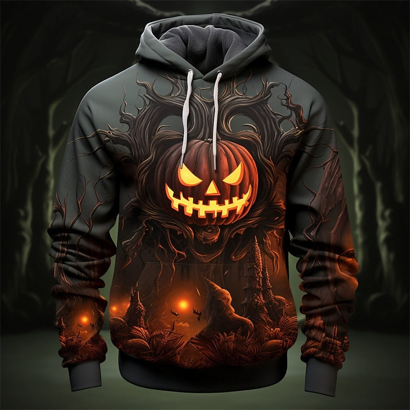 Holden | Halloweenowa Bluza z Kapturem z Motywem Dyni