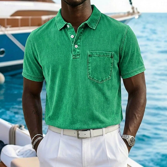 Vincent | Koszulka polo w stylu vintage