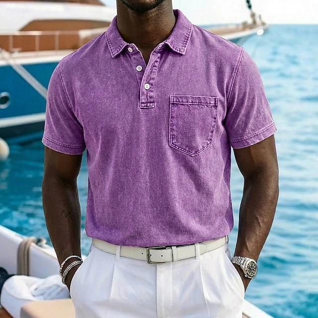 Vincent | Koszulka polo w stylu vintage