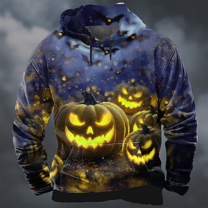 Barnaby | Hoodie z nadrukiem dyni na Halloween