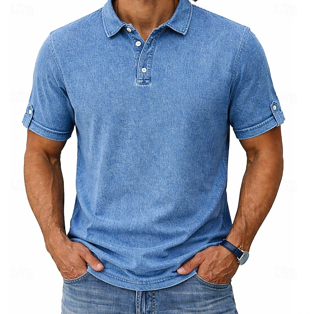 Dominic | Koszulka Polo w Stylu Vintage