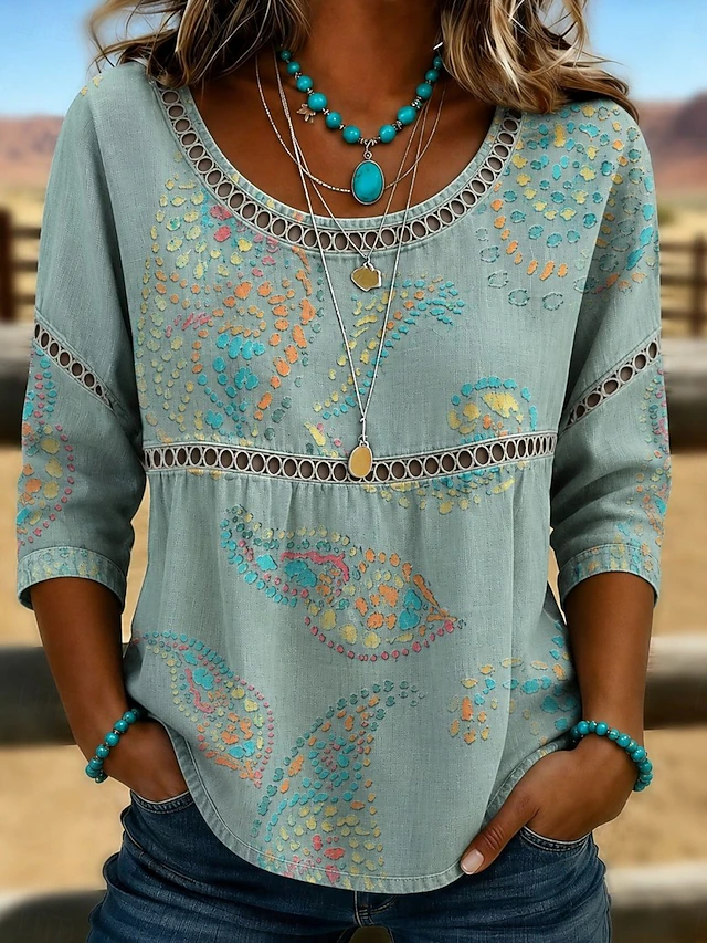 Rosalie | Boho Top z Koronką