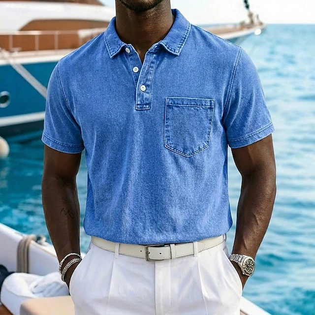 Vincent | Koszulka polo w stylu vintage