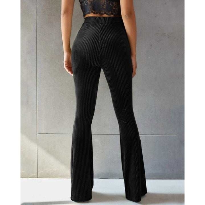 Sadie | Spodnie z wysokim stanem i szerokimi nogawkami