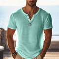 Oliver | Luźna koszulka Henley