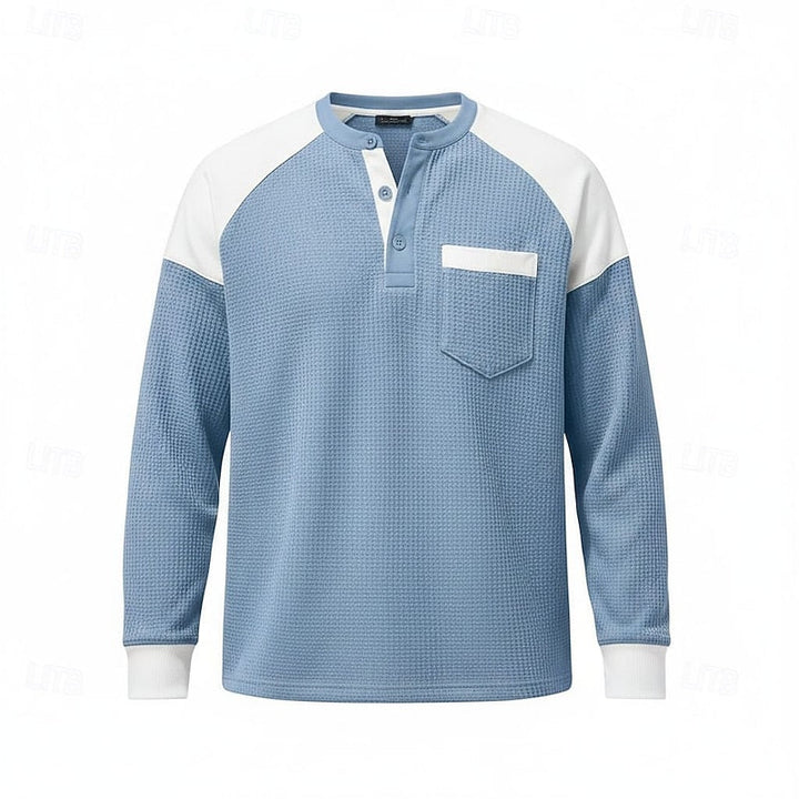 Ellison | Kolorowy Long-Sleeve Henley