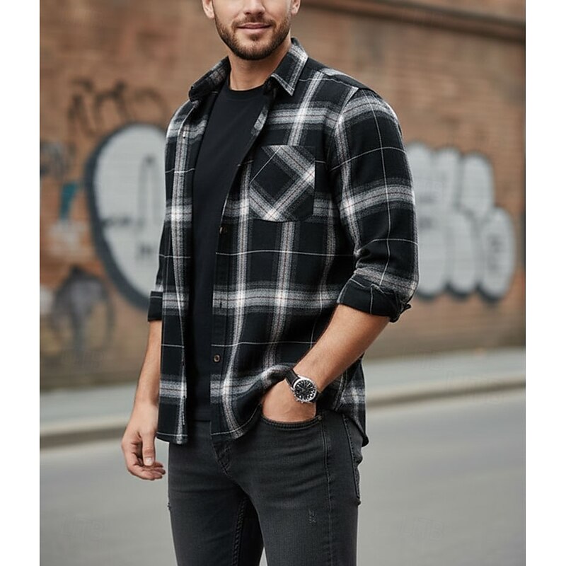 Colin | Klasyczna Koszula w Kratę