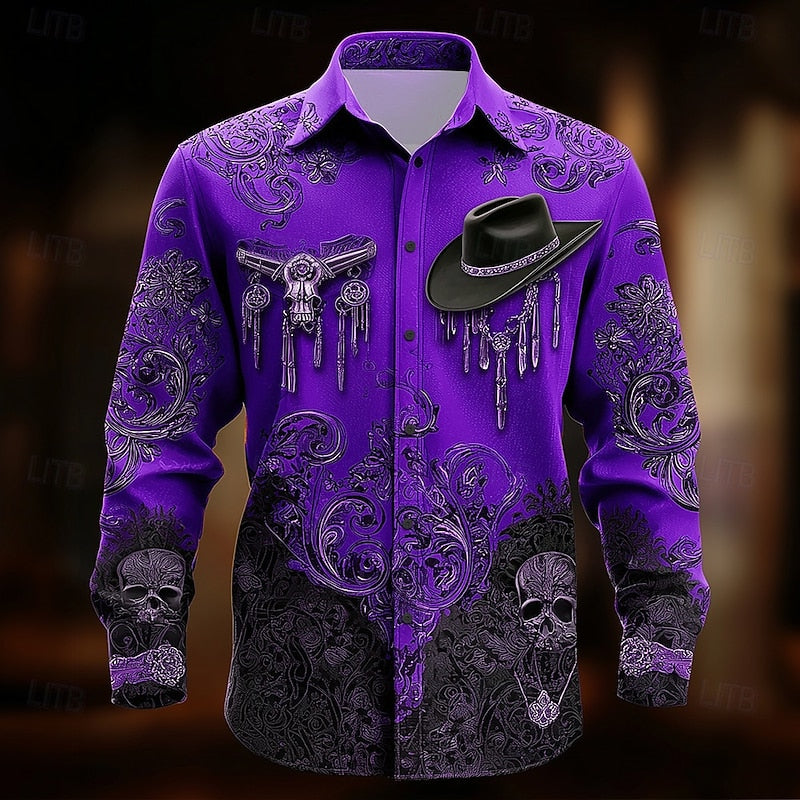 Clint | Koszulka na Halloween w stylu western