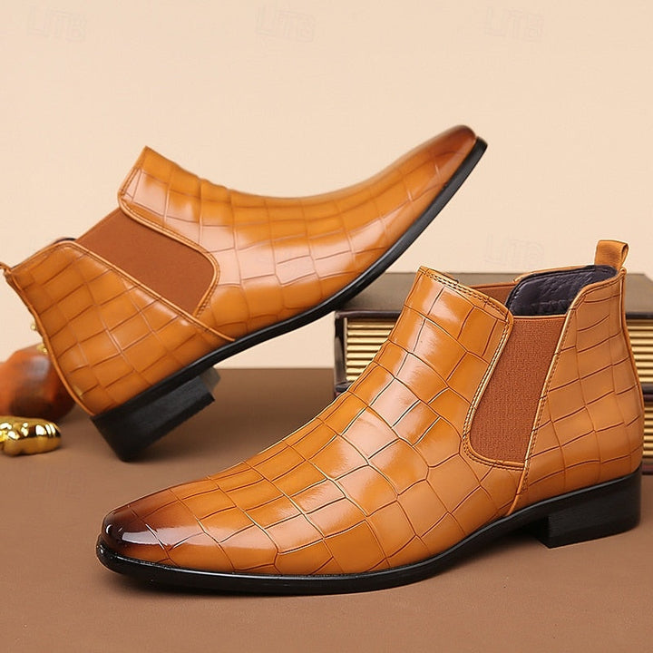 Leland | Eleganckie Botki Chelsea