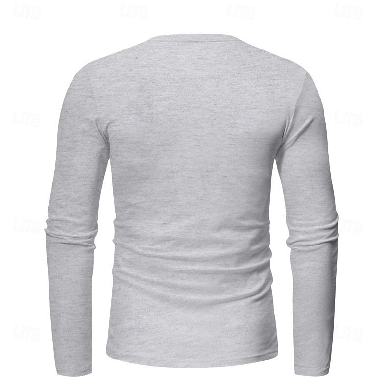 Sheldon | Klasyczny longsleeve Henley