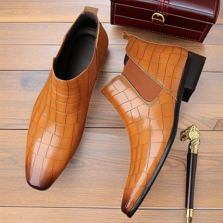 Leland | Eleganckie Botki Chelsea