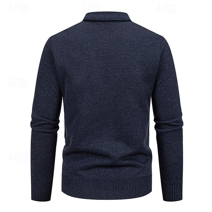 Weston | Elegancki Kardigan w Wzór Argyle
