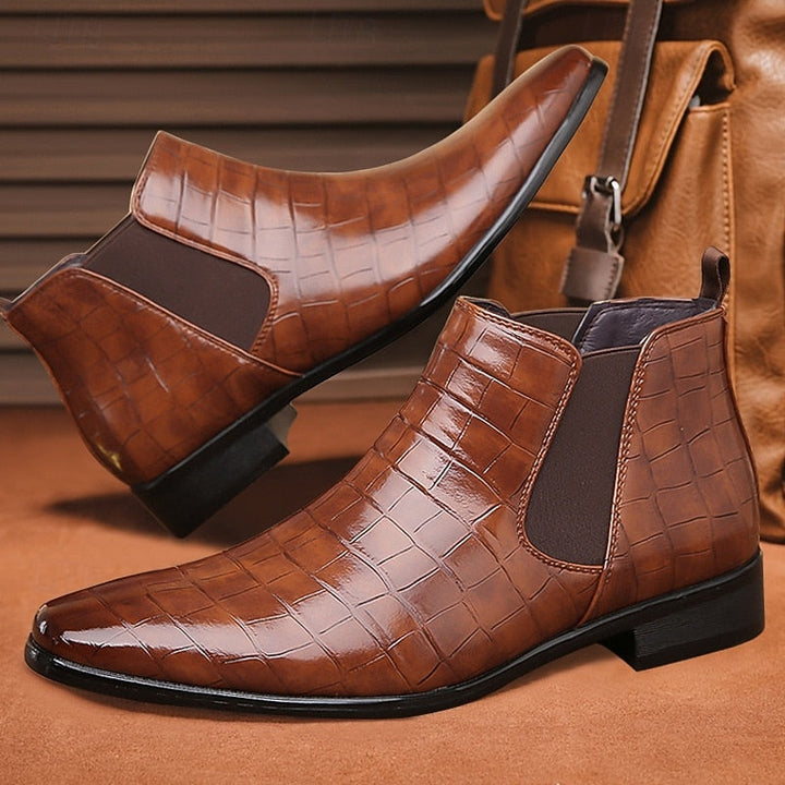Leland | Eleganckie Botki Chelsea