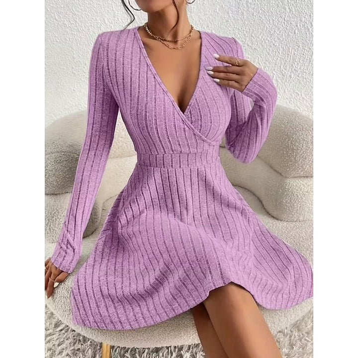 Yvonne | Sukienka A-Line z Dekoltem Wrap